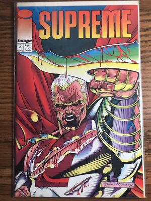 SUPREME #2 NM Brian Murray Artist/Writer Image Comics 1993