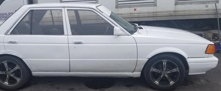 Nissan Sunny B12 Sedan Model 1985 90 Front Right Door Empty Bare