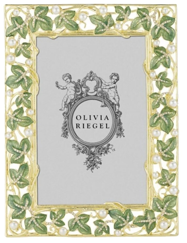 Rectángulo marcos de metal Floral y jardín