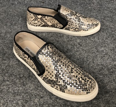 steve madden snakeskin slip on
