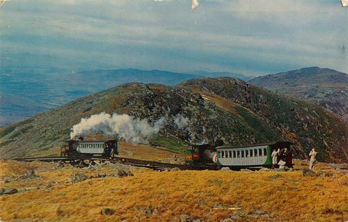 Postkarte Mt. Washington Cog Railway New Hampshire Presidential Range - Bild 1 von 2