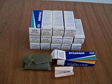 LOT OF 15 SYLVANIA GTE FCR HALOGEN PROJECTION LAMPS / BULBS 12V 100W NIB