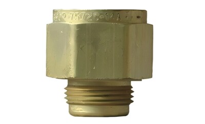 Engineered Controls 3/4'' M x F NPT Brass Chek-Lok Adapter for 7572FC 7580FC LP
