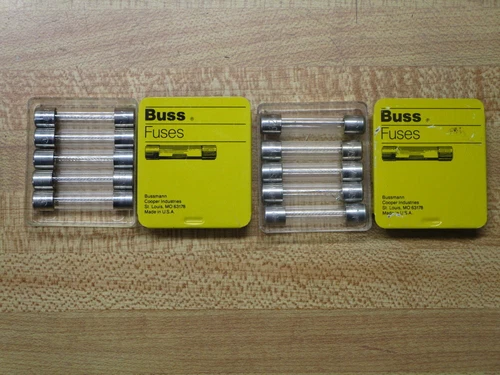 Buss AGC-10 Bussmann Fuse Cross Ref 4XH49 Metal Strip Element (Pack of 30)