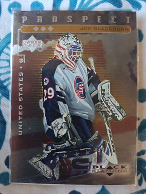 Joe Blackburn RC 1998-99 Black Diamond Triple /1000 Rookie
