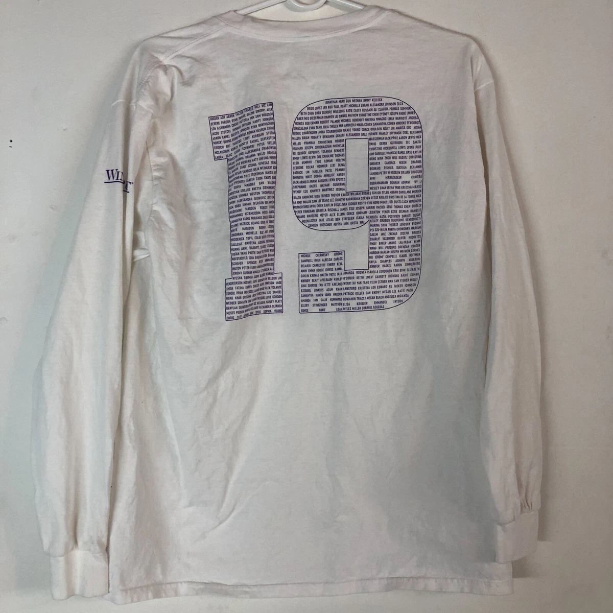 Northeastern University Wildcats Men's White Large Long