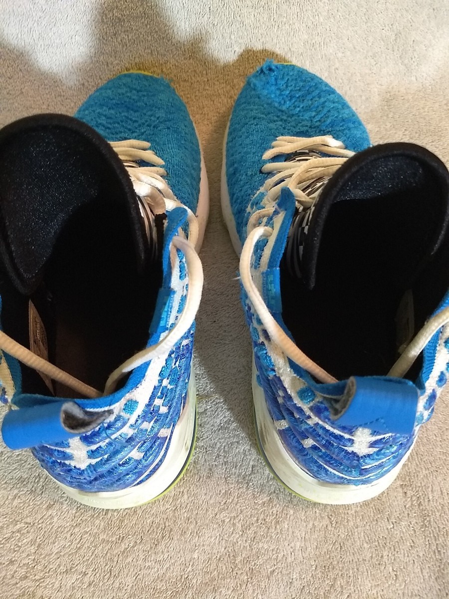 Nike Kids Lebron 17 Sprite Blue Basketball Shoes (BQ5594-434