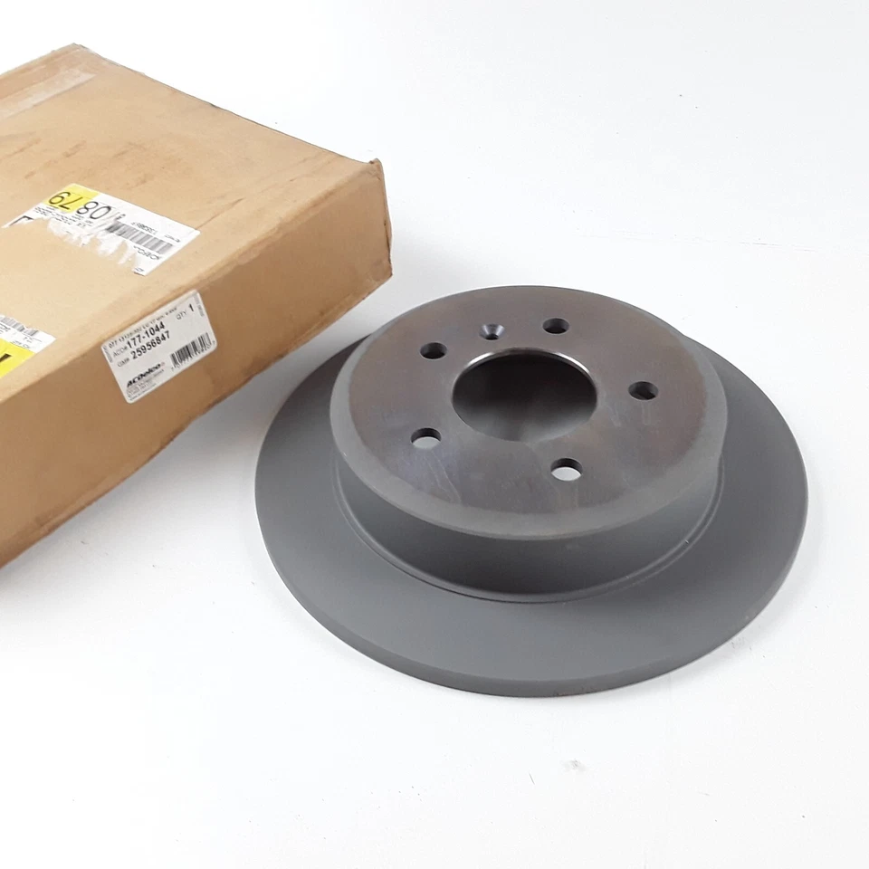 Rotor de freno de disco trasero ACDelco para Chevrolet Oldsmobile Pontiac Buick 1997-2010 Foto 2 de 4