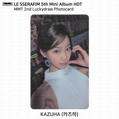 Le Sserafim 5th Mini Album HOT MMT 2nd Luckydraw Photocard KPOP K
