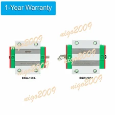 5pc HIWIN EGW25CA Linear Guideway Block Slide EGW Bearing Carriage CNC Router