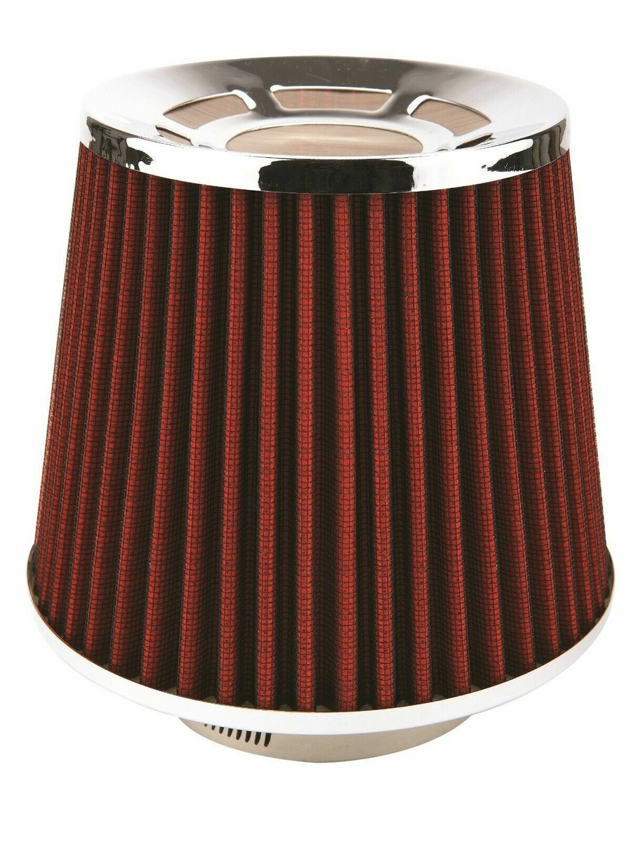 Filtro Aria Sportivo Rosso Aspirazione Tuning A Cono Per Audi Lancia