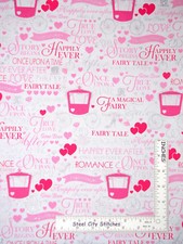 Fairy Tale Fabric Love Carriage Cotton Timeless Treasures CM5899 By The Yard