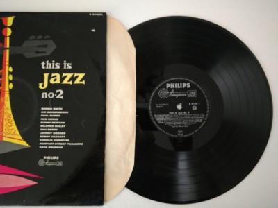 PROMO LP THIS IS JAZZ NO.2 1957 PHILLIPS B 07109 L NETHERLANDS 1ST