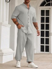 Mens Sweatsuits 2 Piece Sweatshirt Tracksuit Sets Pants Jogging Suits