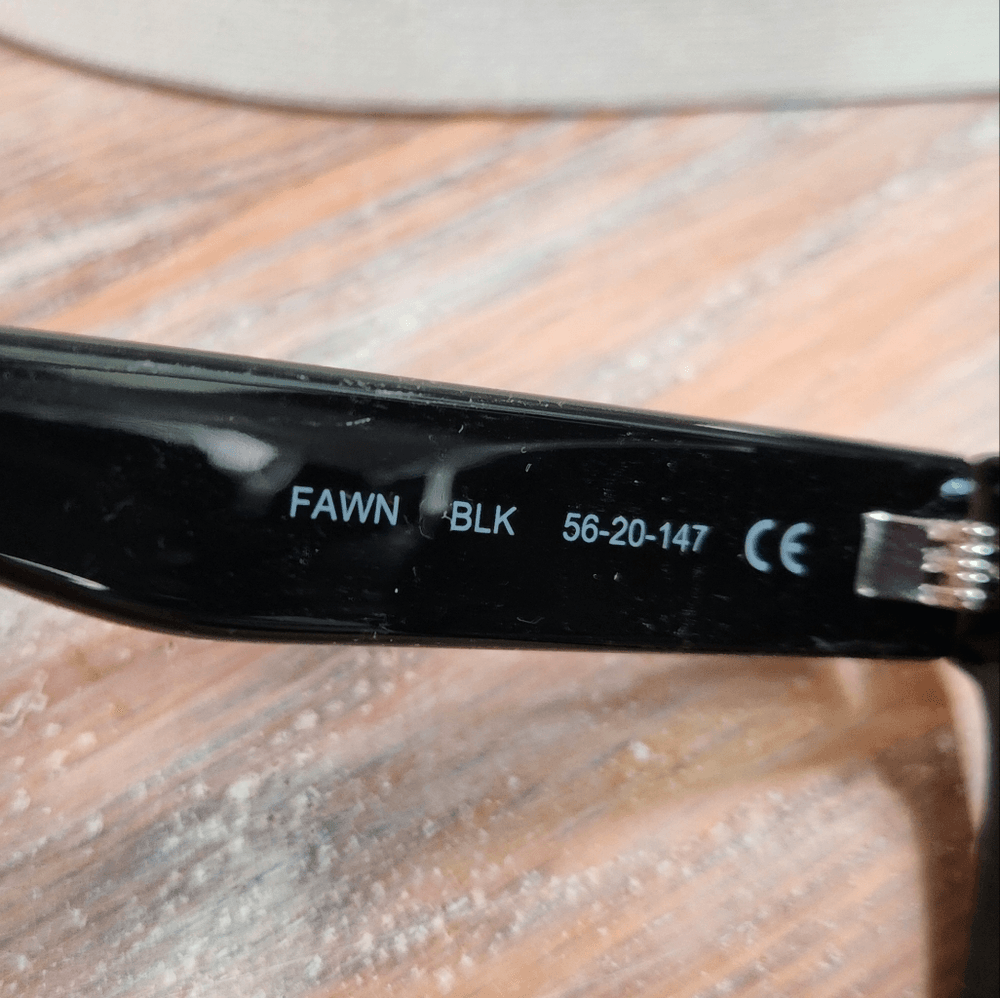Rachel Zoe Fawn Sunglasses Black NWT | eBay display picture 2
