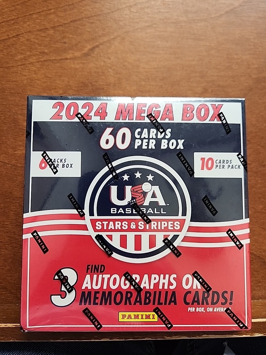 2024 PANINI STARS & STRIPES USA Baseball MEGA BOX Retail NEW 