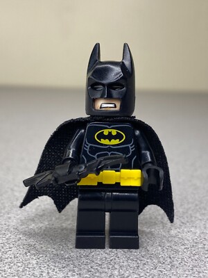 Lego Batman Movie Batman Minifigure sh318 w/ two Facial