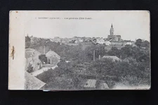 UNUSED 1900's WWI ERA FRENCH SAVENAY SOUVENIR POSTCARD ALBUM - 10 POSTCARDS