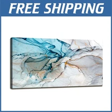 Colorful Abstract Painting Wall Art 40"x20" Home Decor
