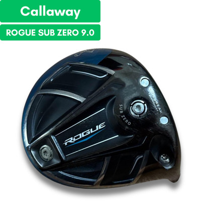 Callaway ROGUE SUB ZERO 9* Degree Driver Head Only Right Hand USED D4176