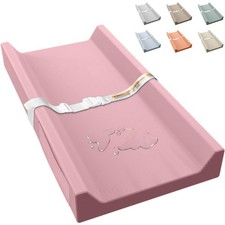 Vegan Leather Baby Changing Pad, Waterproof  Wipeable Soft Diaper Changing M...