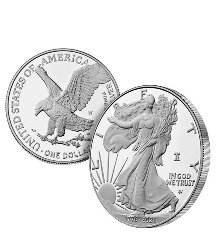 American Eagle 2026 W One Ounce Silver Proof Coin