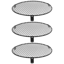 3 Pcs Heat Lamp Guard Reptile Cage Cover for Tank Iron Mesh Protector