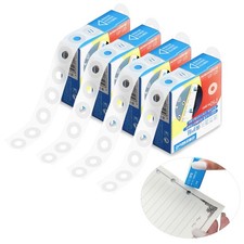 Hole Reinforcement Stickers, 1000 Pack of 1/4 Inch Hole Punch Reinforcement S...