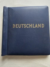 Schaubek Briefmarken Klemmbinder mit Vordrucken Bund 1977-1979 19 S. + Blankoblä