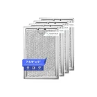 Microwave Grease Air filter replaces GE HotPoint Range WB06X10309, 4 Filters