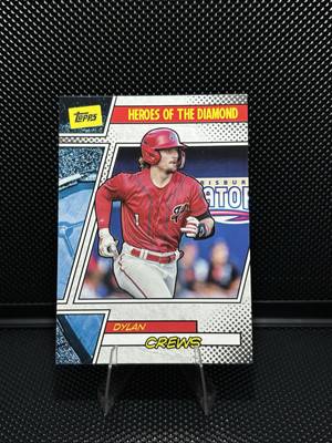 Dylan Crews 2024 Topps Pro Debut Heroes of the Diamond Insert #HOTD-6 Nationals