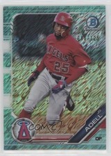 2019 Bowman Chrome Prospects Aqua Shimmer Refractor 80/125 Jo Adell #BCP-4 0rf9