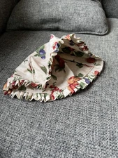 Longaberger Fruit Medley Large Berry Basket Ruffle Stand Up Liner USA NEW