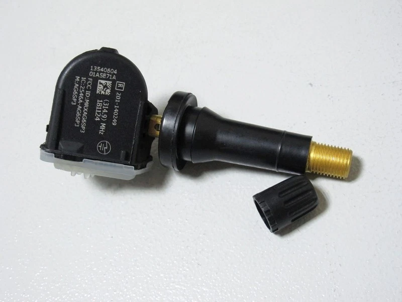 4x Sensor de presión de neumáticos genuino TPMS 13540604 Buick Chevrolet Cadillac Escalade Foto 2 de 4