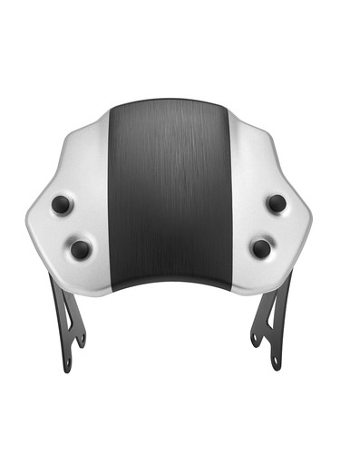 ABS Pare-Brise Saute-Vent pour SCRAMBLER 400 X 2024-2025 Argenté A13 - Picture 9 of 12