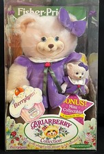 Fisher-Price Briarberry Collection Berrylynn Bear - 2000 - NIB with Bonus