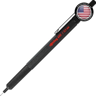 Sleek Metal Mechanical Pencil 0.5mm with Knurled Grip for Architects & Engineers
