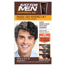 Just For Men Control GX Gradual Gray Reduction 2-in-1 Shampoo Plus Conditioner
