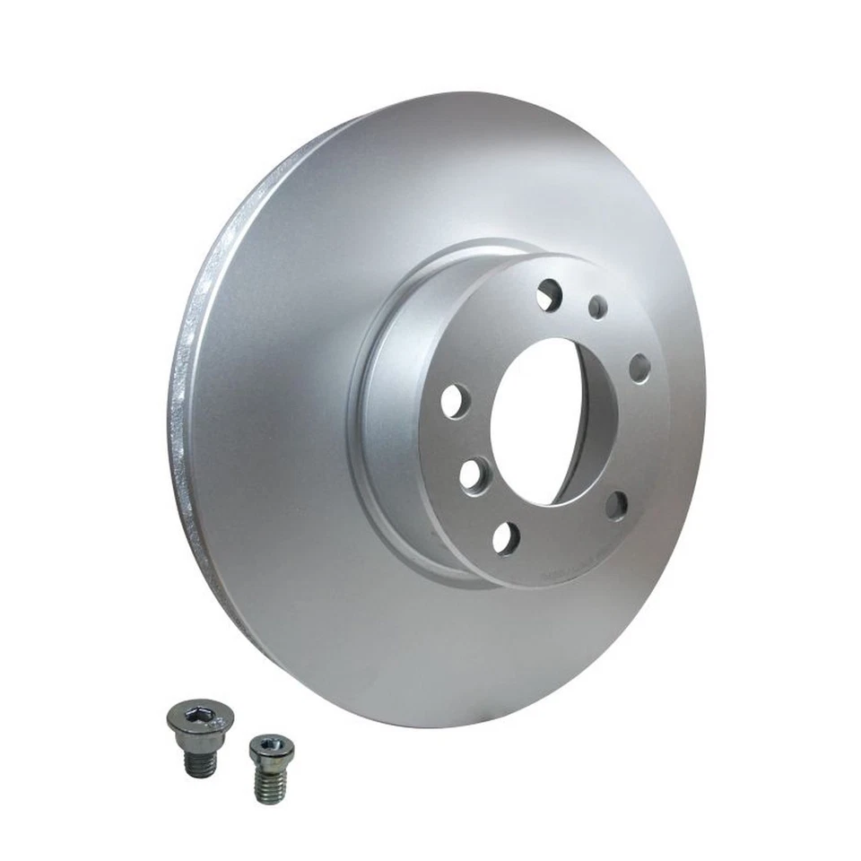 Rotor de freno de disco Hella Pagid 355122002 para 00-03 BMW 530i 540i Foto 4 de 4