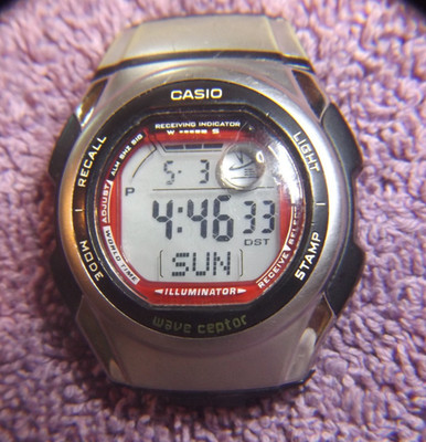 Casio Wave Ceptor Watch WV-57H Working Needs Band