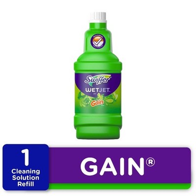 Wet Jet Mop Refill Solution for Wood Laminate Tile Floor Cleaning 42.2oz