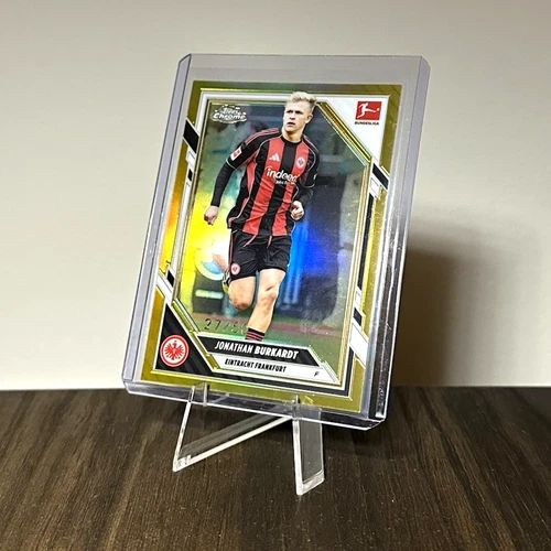 Topps Chrome Bundesliga 2023/24 - Jonathan Burkardt Eintracht Frankfurt /50