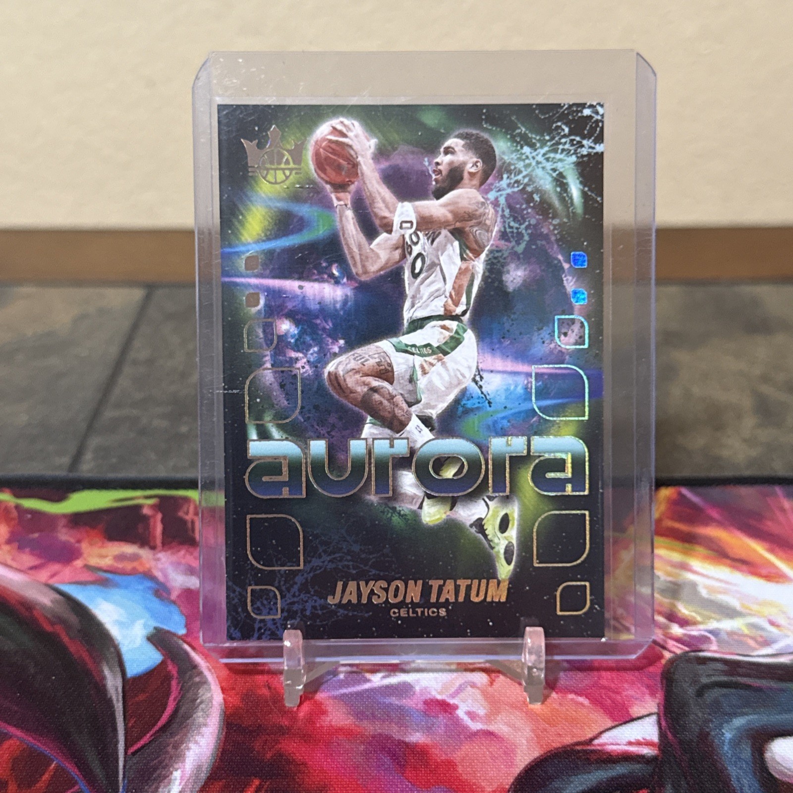 2024-25 Panini Court Kings Jayson Tatum #18 Aurora Case Hit SSP Boston Celtics