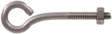 1/4"-20 x 3" Stainless Steel Eye Bolt with Nut and Washer Shoulder Lifting