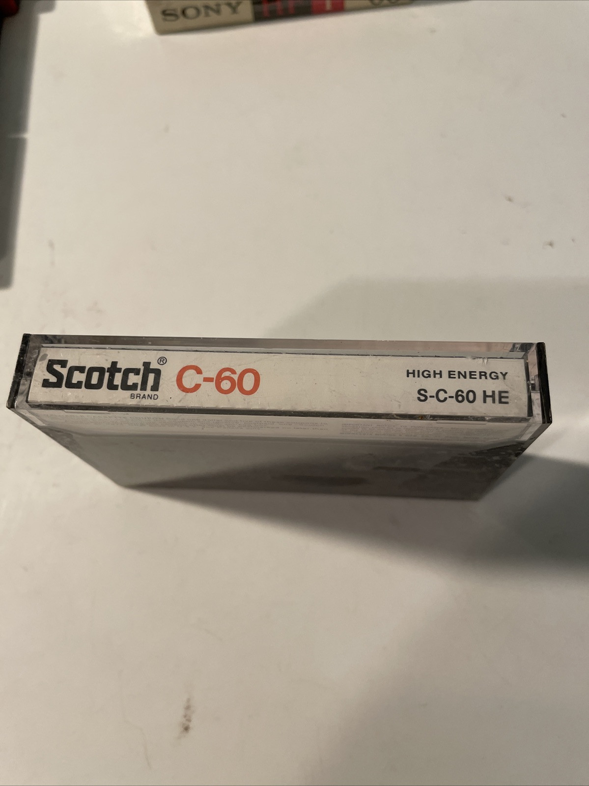 Vintage Scotch C-60 Sealed Blank Cassette 1974 NOS