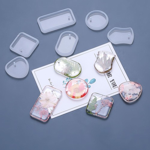 6 Pcs Keychain Molds Anhänger -Tag -Form Liebhaber Schlüsselketten ...