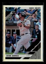 2019 Donruss #64 Jose Abreu Career Stat Line #/500 Chicago White Sox