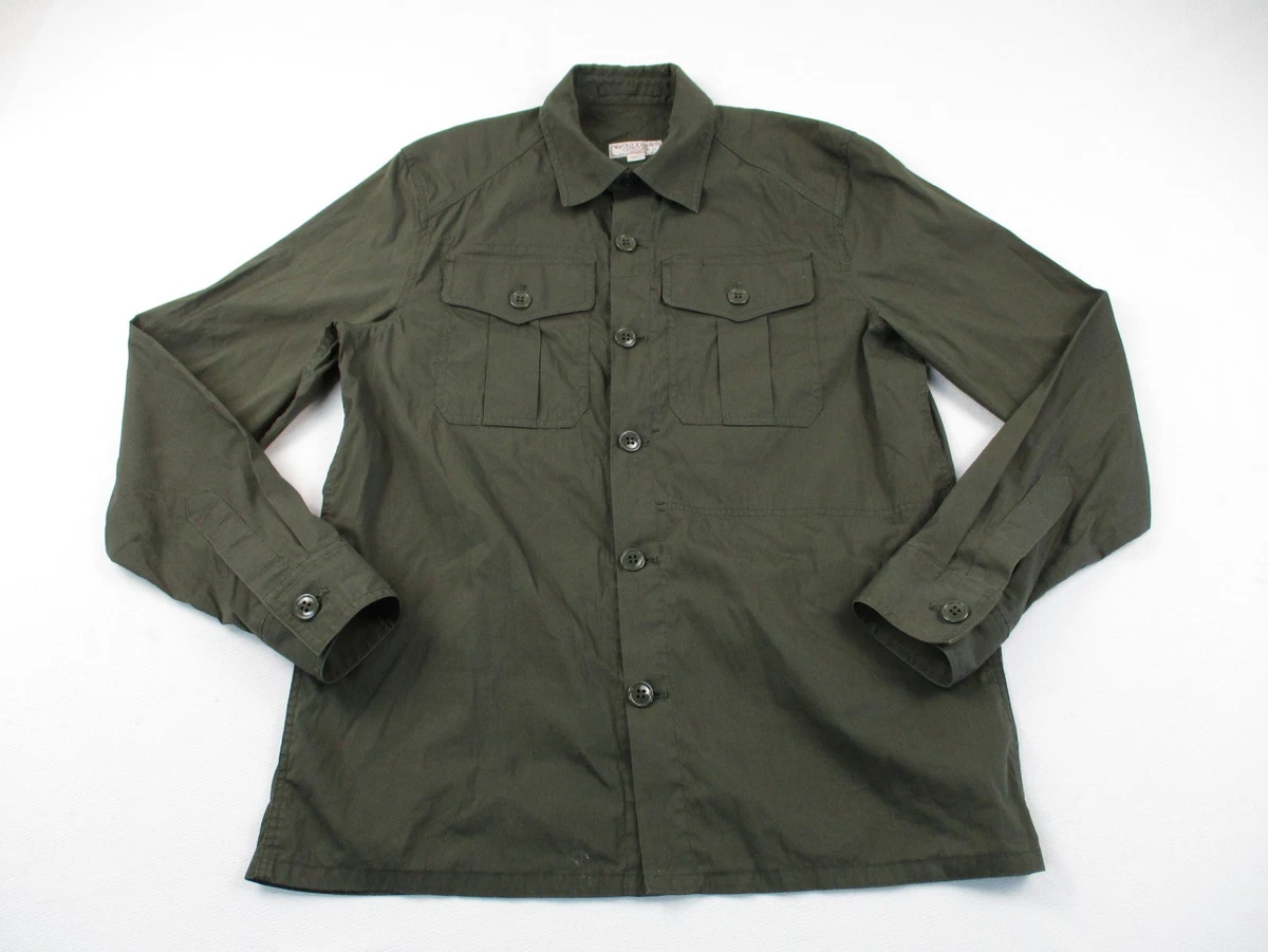Wallace & Barnes Long Sleeve Button-Up Casual Button-Down Shirts