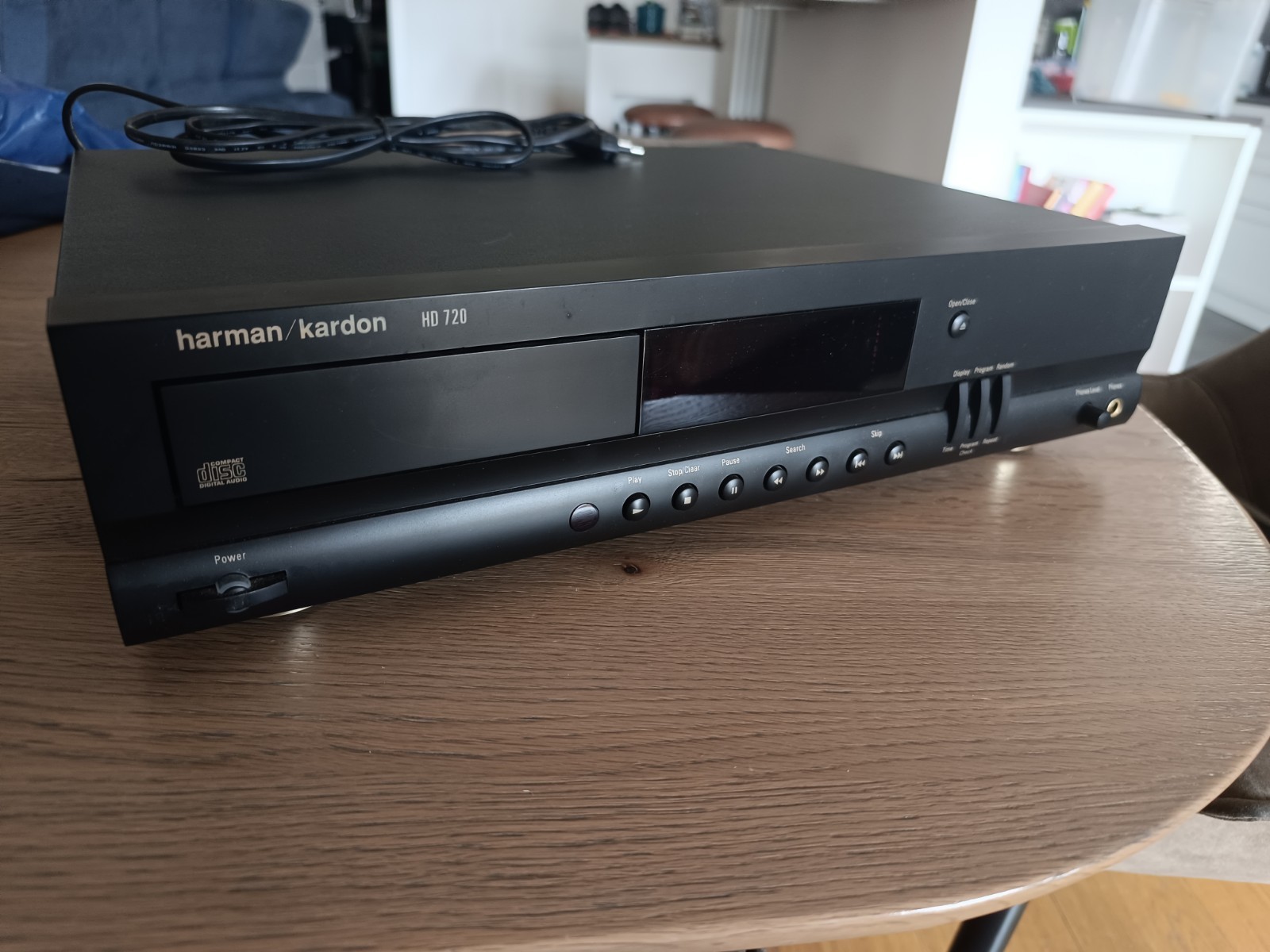 Harman Kardon HD 720 Lettore CD nero, RCA stereo L/R, coassiale, Autoplay