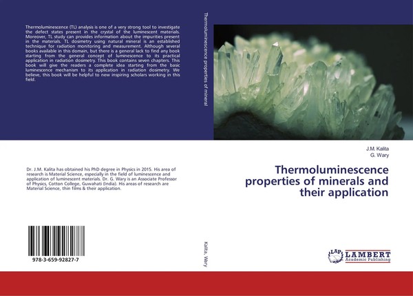 J. M. Kalita (U. A.) | Thermoluminescence Properties Of Minerals And Their...-image